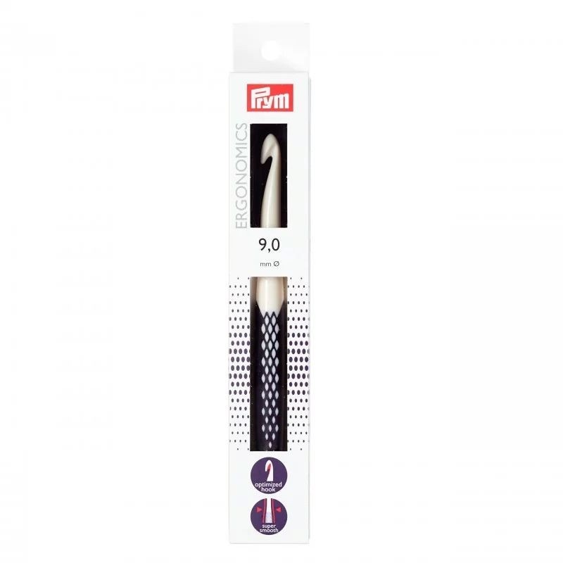 Croseta lana cu maner ergonomic - 9 mm/18 cm