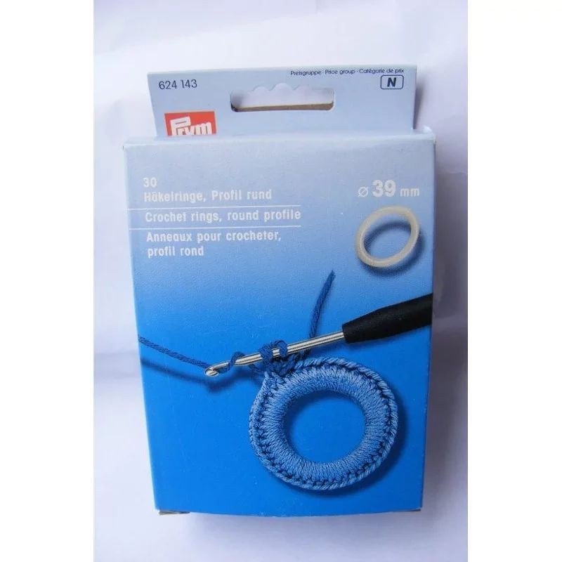 Inele pentru crosetat - 39 mm Inele pentru crosetat - 39 mm