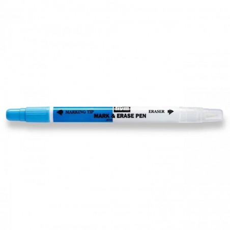 Marker albastru cu corector