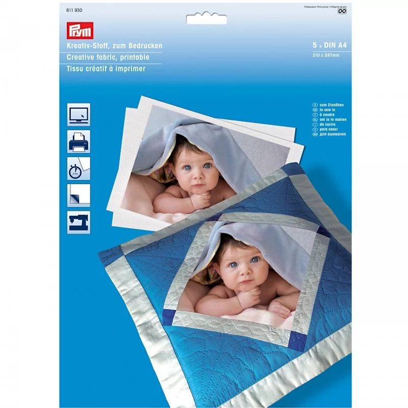 Material textil imprimabil