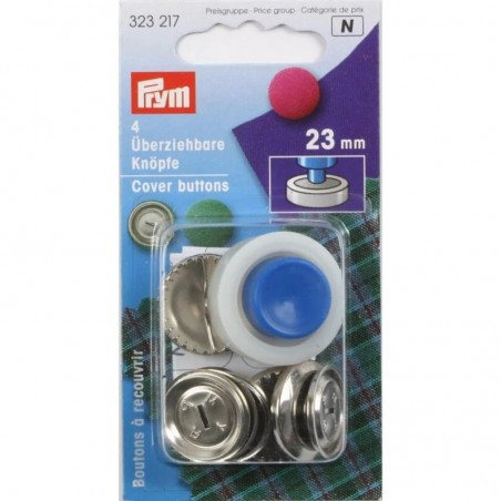 Set nasturi metalici de imbracat - 23 mm