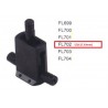 Clema doua ace independente  FL702 5/16 8mm