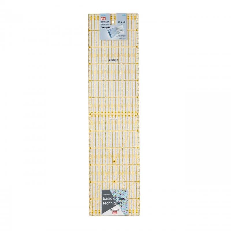 Rigla patchwork - 15x60 cm