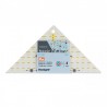 Rigla patchwork triunghi - 8 inch/45 grade