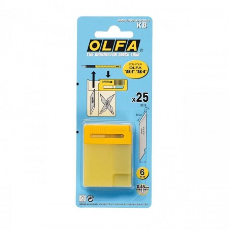 Set 25 lame pentru art knife