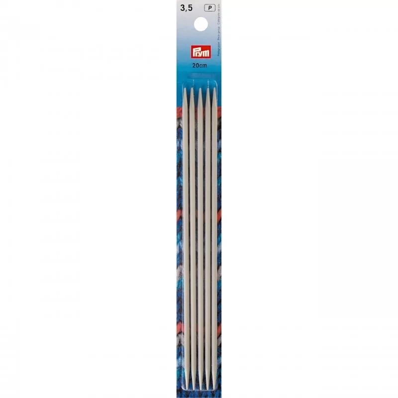 Set 5 andrele drepte pentru sosete - 3.5 mm/20 cm Set 5 andrele drepte pentru sosete - 3.5 mm/20 cm