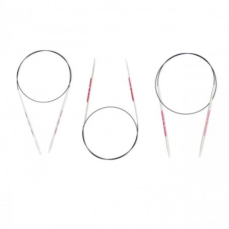 Set andrele circulare ergonomice - 3-3.5 - 4 mm/80 cm