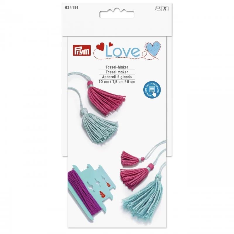 Set pentru confectionat ciucuri in 3 marimi - 5/7.5/10 cm