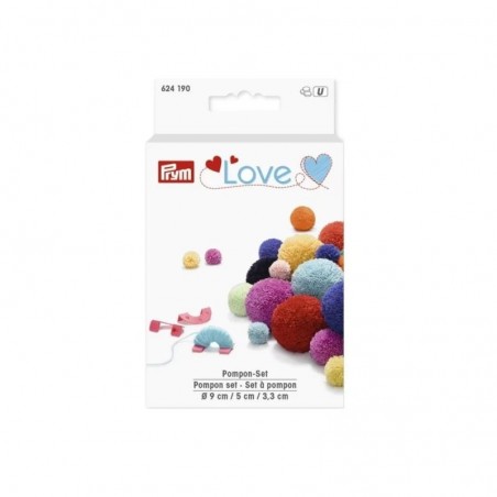 Set dispozitive pentru confectionare pompoane