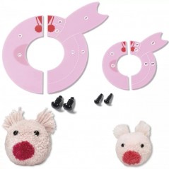 Set confectionat pompoane - purcelusul Percy