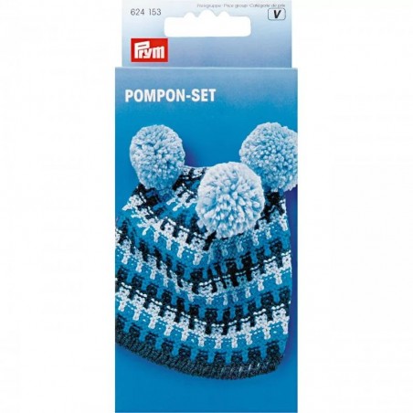 Set confectionat pompoane - 4 marimi