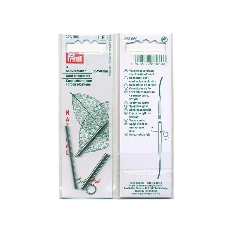 Set 3 piese de legatura pentru prelungirea cablurilor KnitPro - 35/50 mm