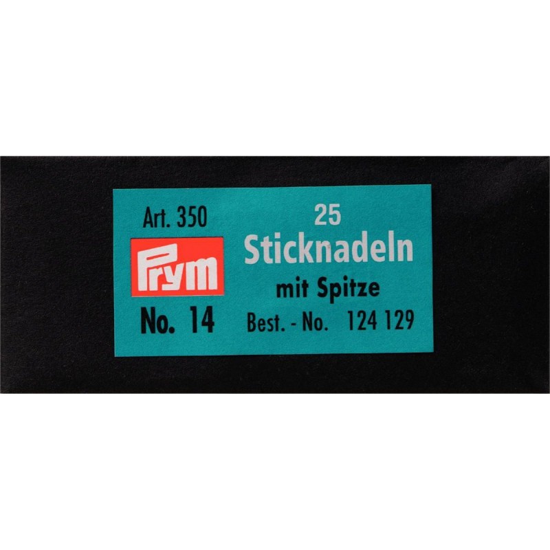 Ace broderie, tapiterie, varf ascutit, no.14 - 1,90x60 mm Ace broderie, tapiterie, varf ascutit, no.14 - 1,90x60 mm