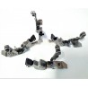 Piciorus introdus elastic si incretire  pe triplock