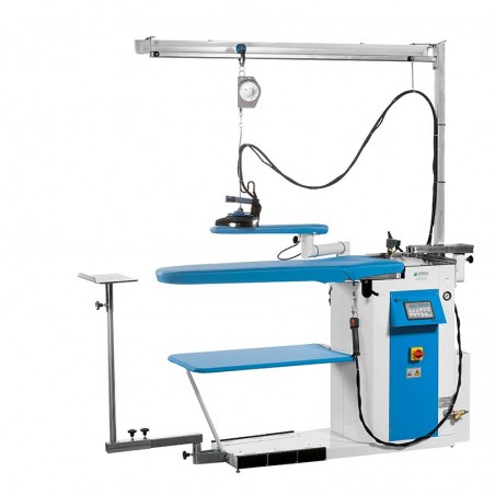 Masă de călcat industrială cu aspirare ANDROMEDA MAX VAP