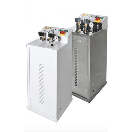 Generator de abur profesional cu boiler FB/F 7L 6KW + 12A + 13A - 8 52 x 54 x 115 cm