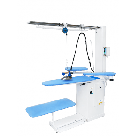 Masă universală cu încălzire electrică, aspirare încorporată și coș de evacuare BR/A - S - 8  47 x 111 x 171 cm