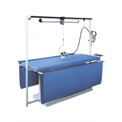 Masă dreptunghiulară cu încălzire electrică pentru călcat perdele și aspirare încorporată MP/FC/A/T 250X75 - 8