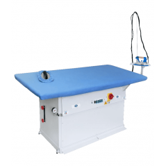 Masă dreptunghiulară de aburit cu încălzire electrică și aspirare încorporată MP/F/PV 200X100 + 12A - 8