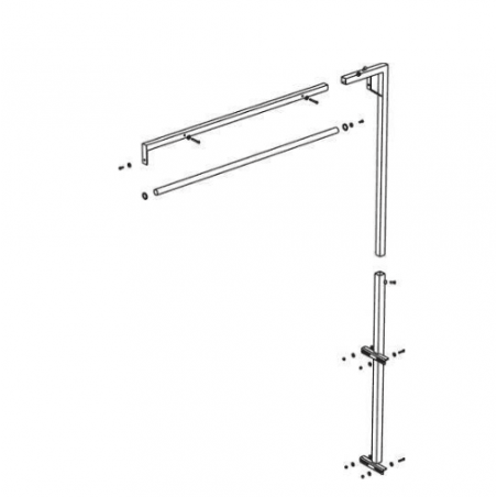 Braț suspendat pentru lamp AKN-10A