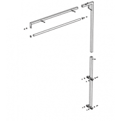 Braț suspendat pentru lampă AKN-10F