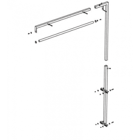Braț suspendat pentru lampă AKN-10F