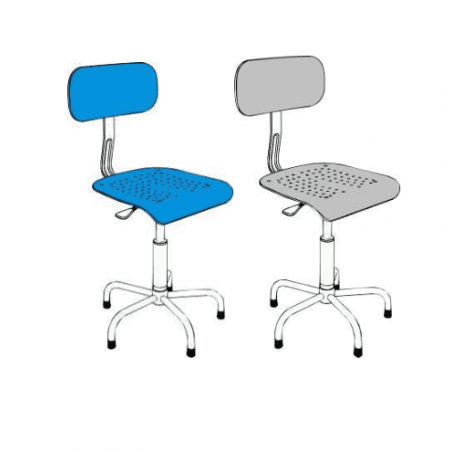Scaun cu șezut din plastic AKN-17A