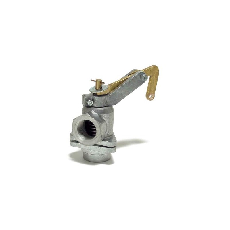Supapă mecanică de aspirație 1 1/4" cu levier curbat Supapă mecanică de aspirație 1 1/4" cu levier curbat