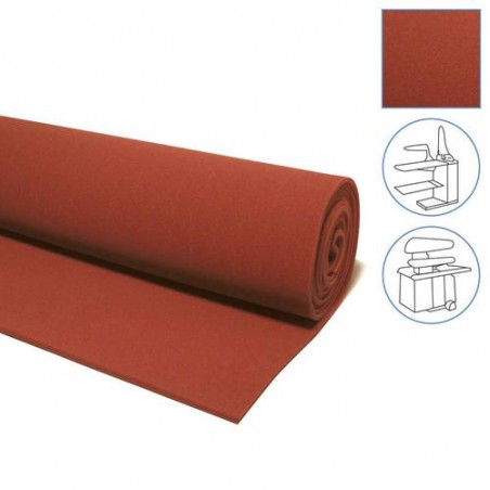 Silicon tehnic SF15 Soft roșu, lățime 1340 mm, grosime 10 mm