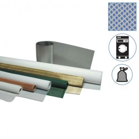 Plasă poliester 100% pentru curățătorie chimică, saci manechin și saci de spălare – lățime 1800 mm