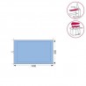 Fetru 100% poliester 1400x800 mm