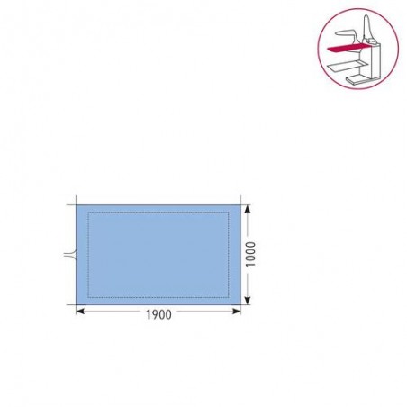 Spumă poliester expandat gri – 1900x1000 mm