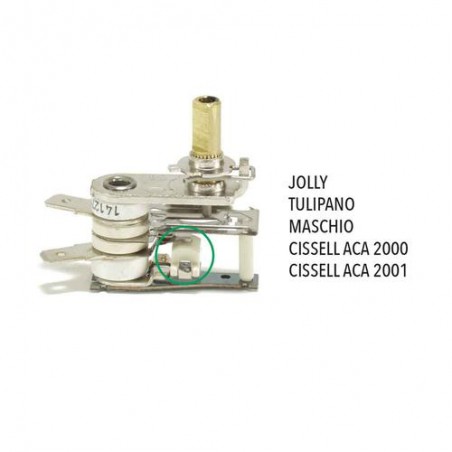 Termostat cu siguranță termică pentru Jolly / Tulipano / Maschio