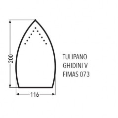 Talpă teflonată blindată - TULIPANO