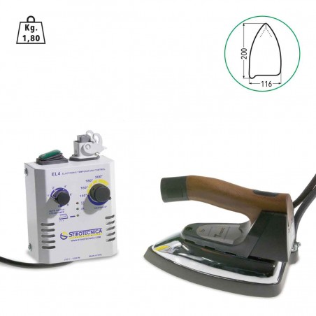 Fier de călcat electronic cu abur T5EL4 – talpă neagră