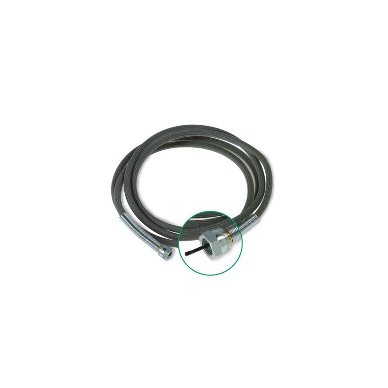 Furtun abur teflonat cu husă din bumbac – 2300 mm Furtun abur teflonat cu husă din bumbac – 2300 mm