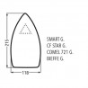 Talpă teflon simplă SMART G