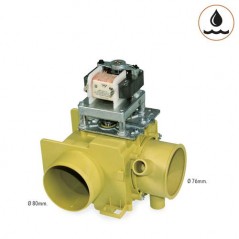 Supapă electrică de drenaj apă 3" – 90° – 230V