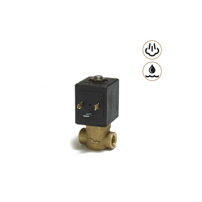 Electrovalvă SA-MA 1/4" pentru apă și abur – Viton